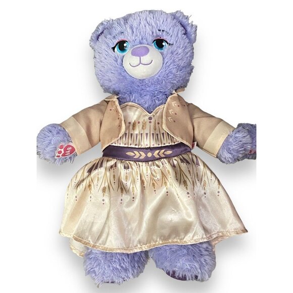 Build A Bear BAB Disney Frozen 2 Anna Bears w/ Dresses Clothes - Picture 2 of 4